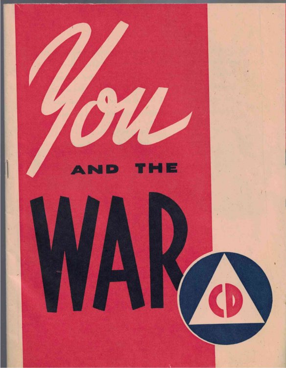 You and the War [World War 2 Civilian Defense pamphlet]