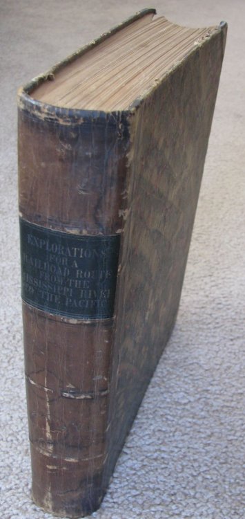 Reports of Explorations and Surveys, to Ascertain the Most Practicable and Economical Route for a Railroad from the Mississippi River to the Pacific Ocean. Made under the Direction of the Secretary of War, in 1854-5, Volume VI: Report of Lieut. Henry L. Abbot, Corps of Topographical Engineers Upon E