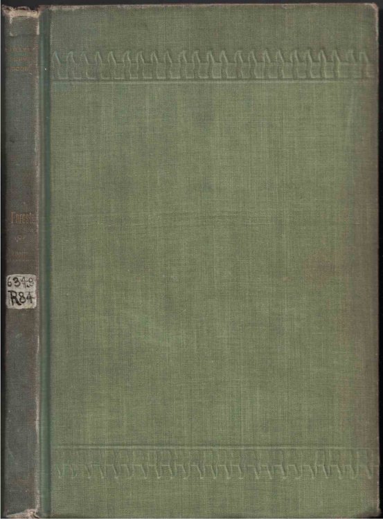 On the Forestry Conditions of Northern Wisconsin (Wisconsin Geological and Natural History Survey, Bulletin No. 1, Economic Series No. 1)