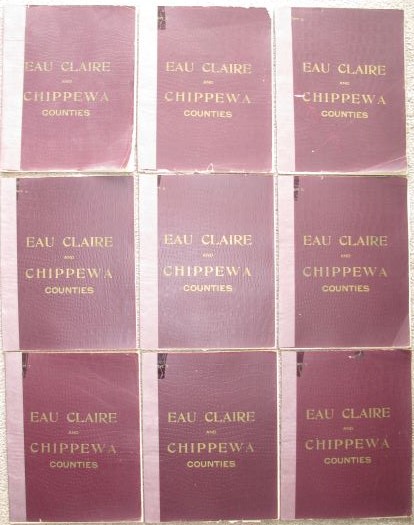 Art Work of Eau Claire and Chippewa Counties [in 9 parts]