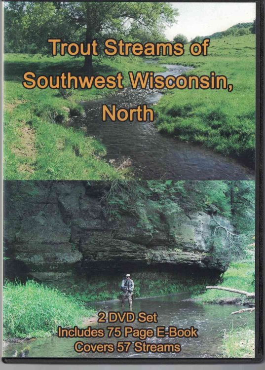 [2 DVDs] - Trout Streams of Southwest Wisconsin, North