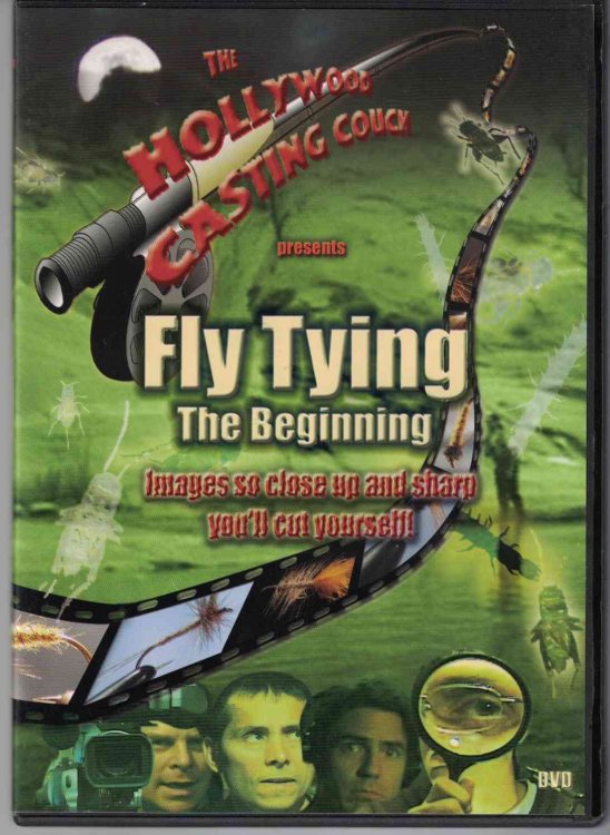 [2 DVDs] - The Hollywood Casting Couch presents: Fly Tying, The Beginning