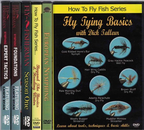 [Lot of 6 DVDs on Fly Fishing] [Fly Fisherman; How to Fly Fish Series; Jack Dennis]