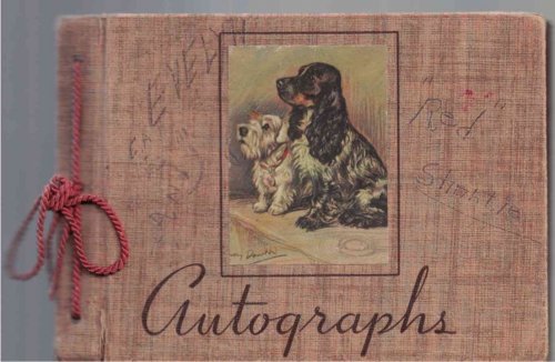 Early 1940's Autograph Book
