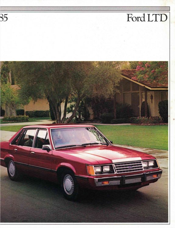 1985 Ford LTD [sales brochure]