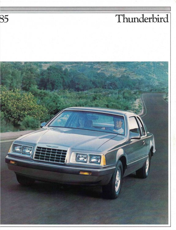 1985 Ford Thunderbird [sales brochure]