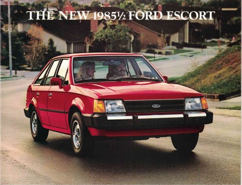 The New 1985-1/2 Ford Escort [sales brochure]
