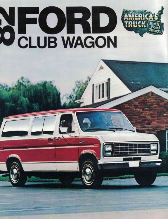 '82 [1982] Ford Club Wagon [sales brochure]
