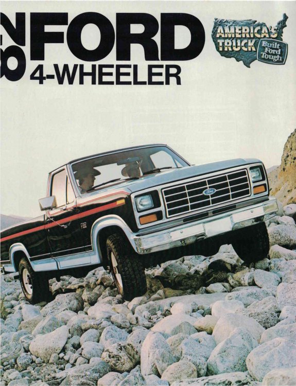 '82 [1982] Ford 4-Wheeler [sales brochure]