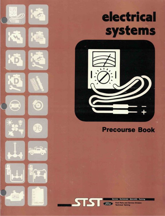 Ford STST [Service Technician Specialty Training] Electrical Systems Precourse Book