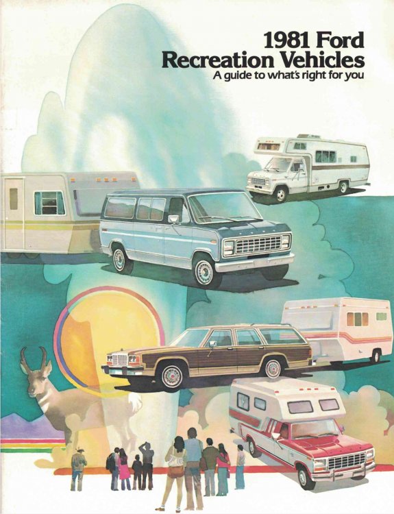 1981 Ford Recreational Vehicles: A guide to what's right for you [sales brochure]
