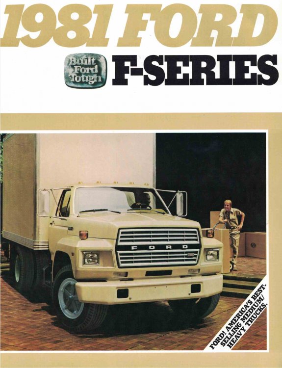 1981 Ford F-Series [sales brochure] [Medium-Duty Ford Truck]