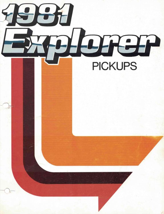1981 Explorer Pickups [color and trim selector] [Ford Truck] [paint]