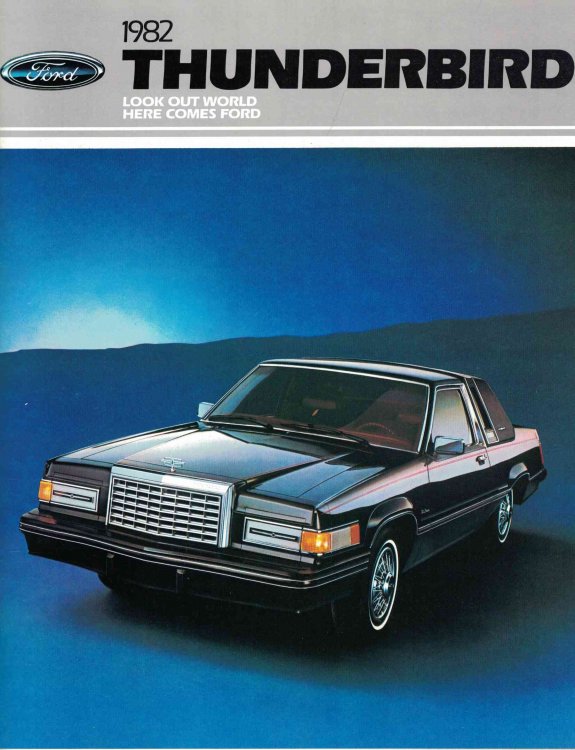 1982 Ford Thunderbird [sales brochure]
