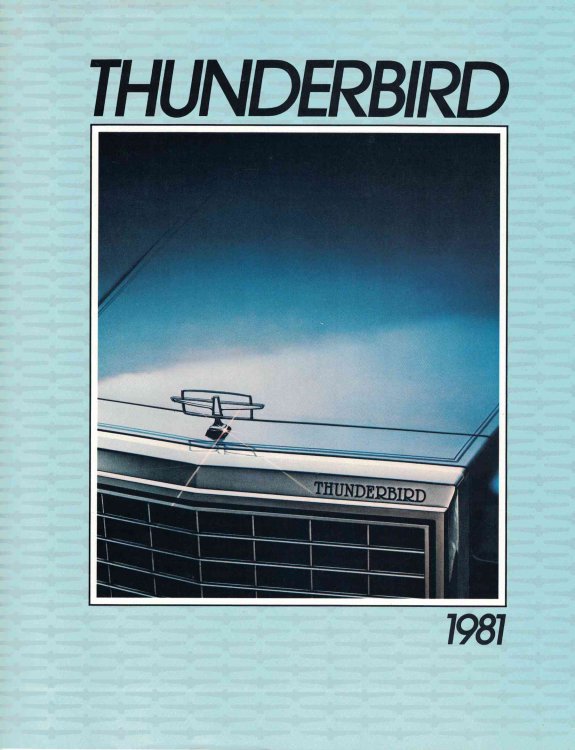 1981 Ford Thunderbird [sales brochure]