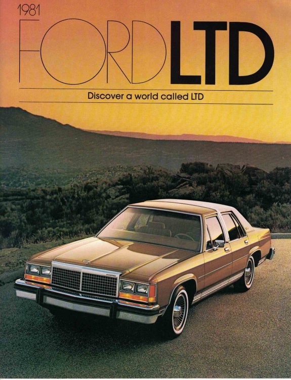 1981 Ford LTD [sales brochure]