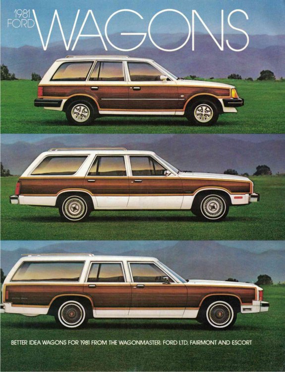 1981 Ford Wagons [sales brochure]