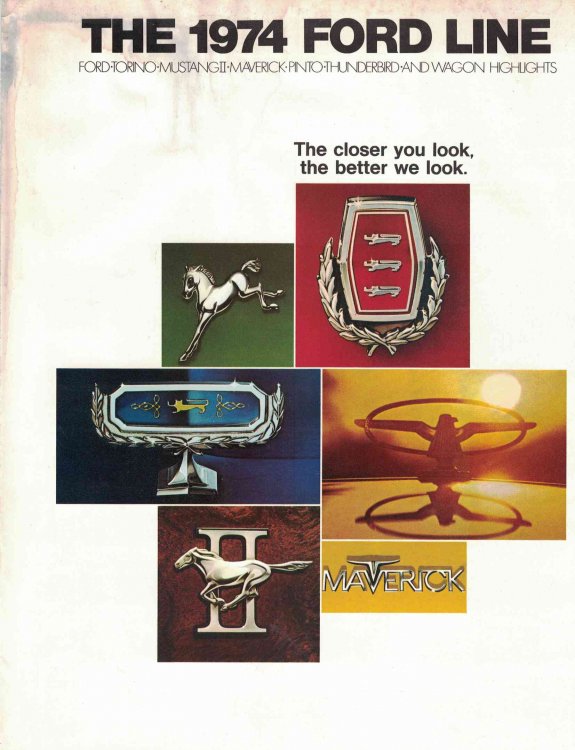 The 1974 Ford Line [sales brochure]
