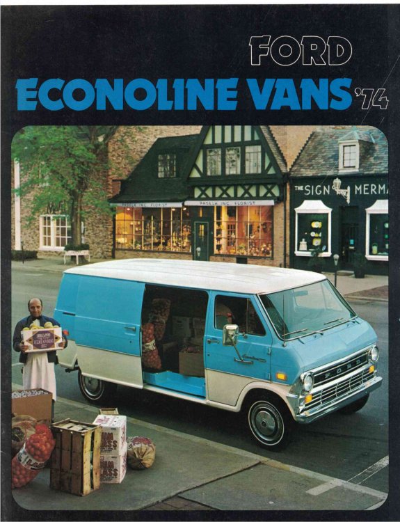 '74 Ford Econoline Vans [1974 Sales Brochure]