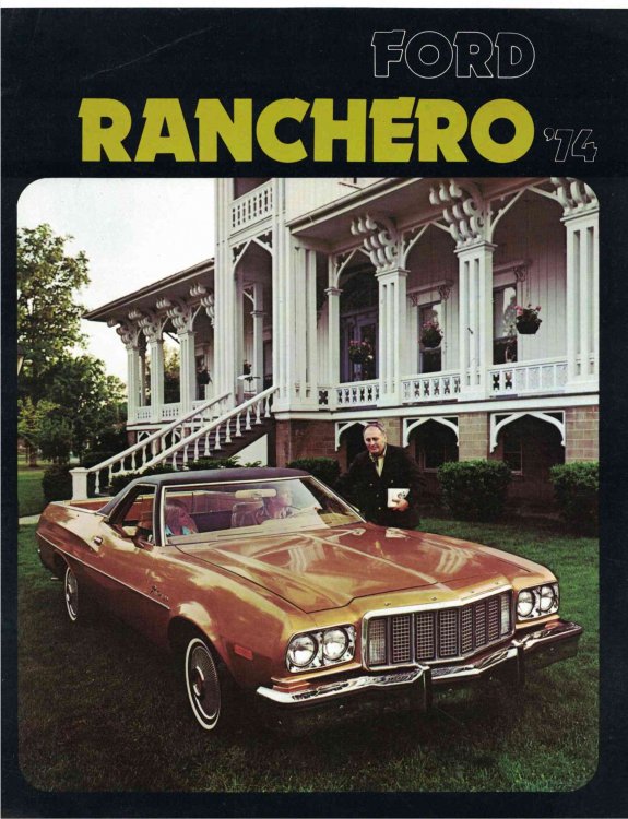 '74 Ford Ranchero Wagons [1974 Sales Brochure]