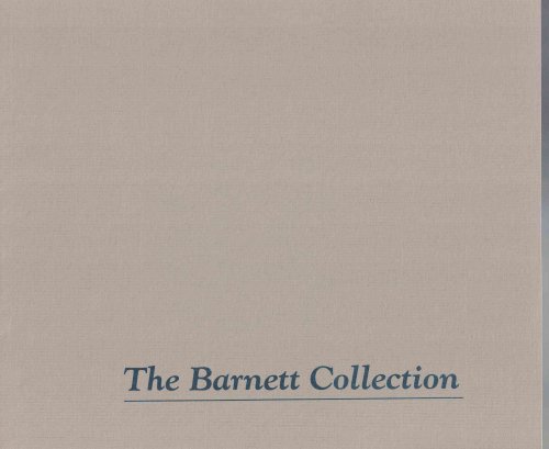 Selections from the Collection of Ruth and Joe Barnett: Library Gallery - Kennesaw State College, November 2 - December 1, 1989 [Exhibition Catalog]