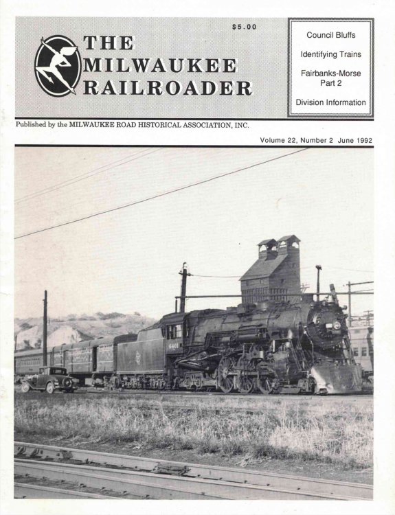 The Milwaukee Railroader: Volume 22, Number 2, June 1992