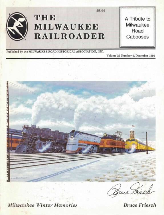 The Milwaukee Railroader: Volume 22, Number 4, December 1992