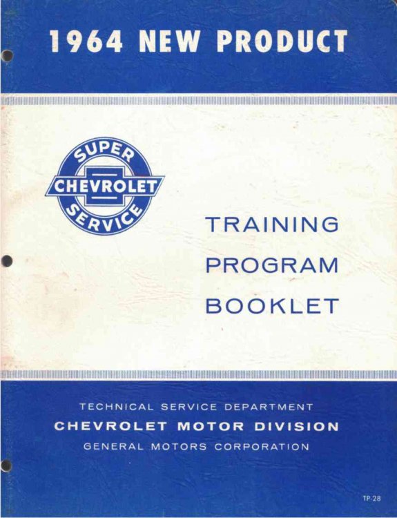 1964 [Chevrolet] New Product: Training Program Booklet