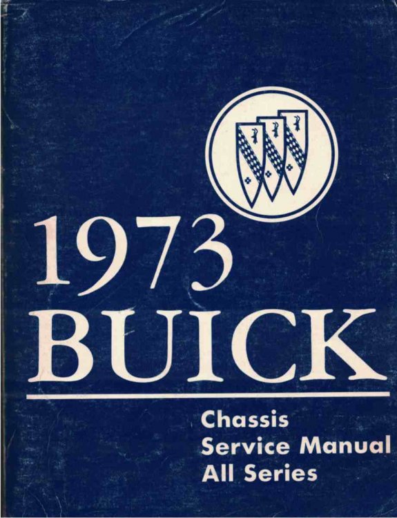 1973 Buick Chassis Service Manual, All Series