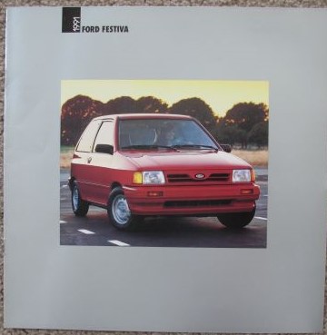 1991 Ford Festiva [sales Brochure]