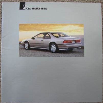 1991 Ford Thunderbird [Sales Brochure]