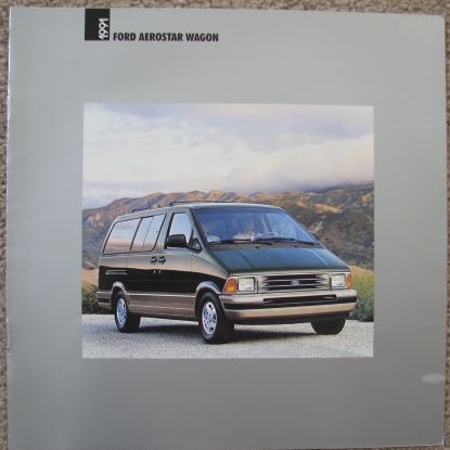 1991 Ford Aerostar Wagon [Sales Brochure]