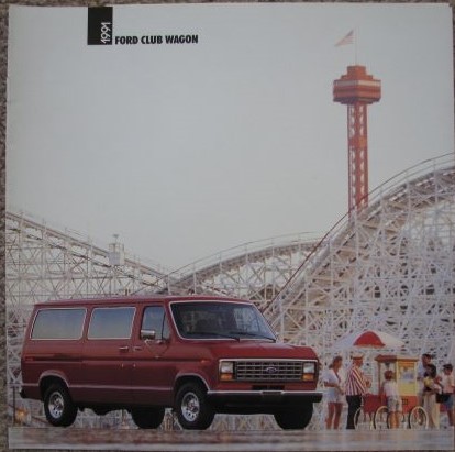 1991 Ford Club Wagon [Sales Brochure]