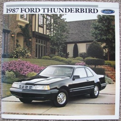 1987 Ford Thunderbird [Sales Brochure]