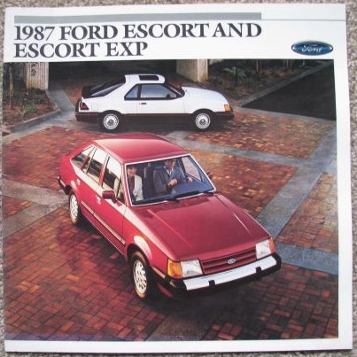 1987 Ford Escort and Escort EXP [Sales Brochure]