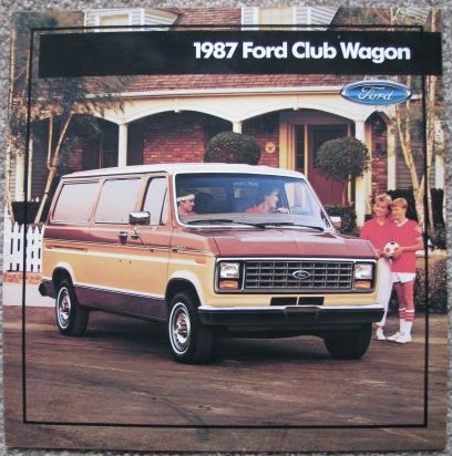 1987 Ford Club Wagon [Sales Brochure]