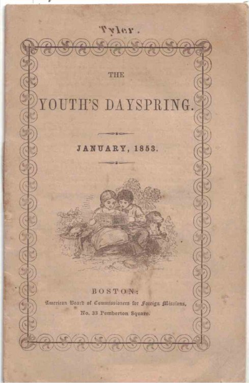 The Youth's Dayspring, January, 1853