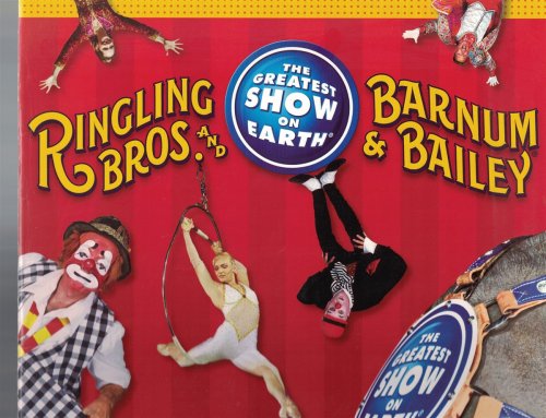 ringling bros. and barnum & bailey, the greatest show on earth, presents an upside-down world [circus program] 26C