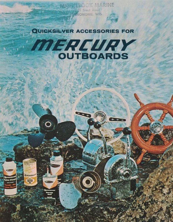 Quicksilver Accessories for Mercury Outboards [outboard motor accessory sales brochure] [1969]