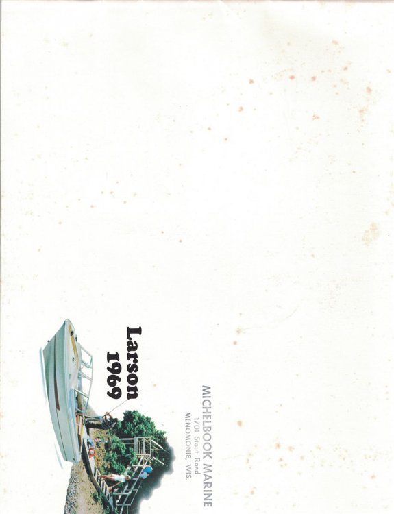 Larson 1969 [boat sales brochure]