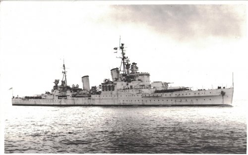 HMS Sheffield (C24) photograph