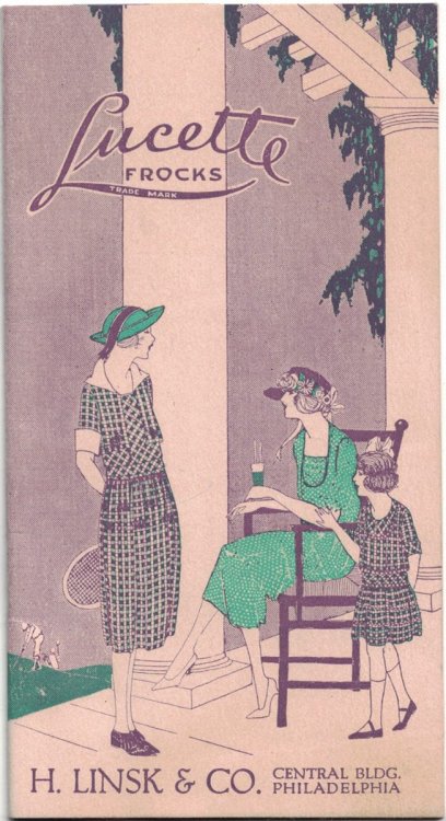 Lucette Frocks [circa 1920's]
