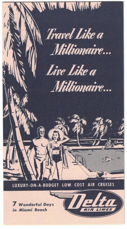 Delta Air Lines [Miami Beach] brochure