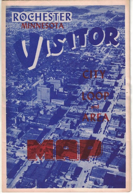 Rochester Minnesota Visitor Map: City, Loop and Area [brochure]