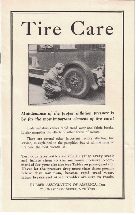 Tire Care