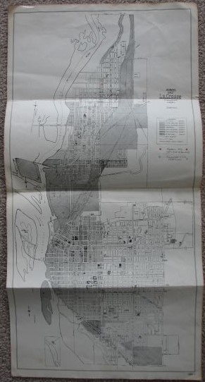 Zoning Map, La Crosse, Wisconsin, 1950