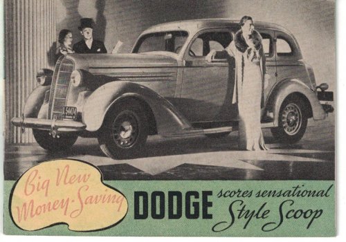 Dodge scores sensational Style Scoop [sales borchure]