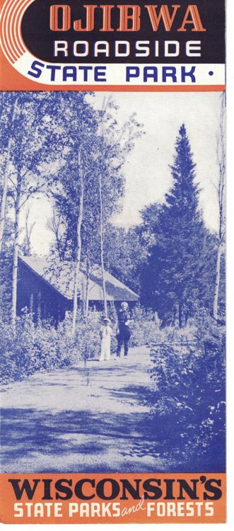 Ojibwa Roadside State Park [brochure]