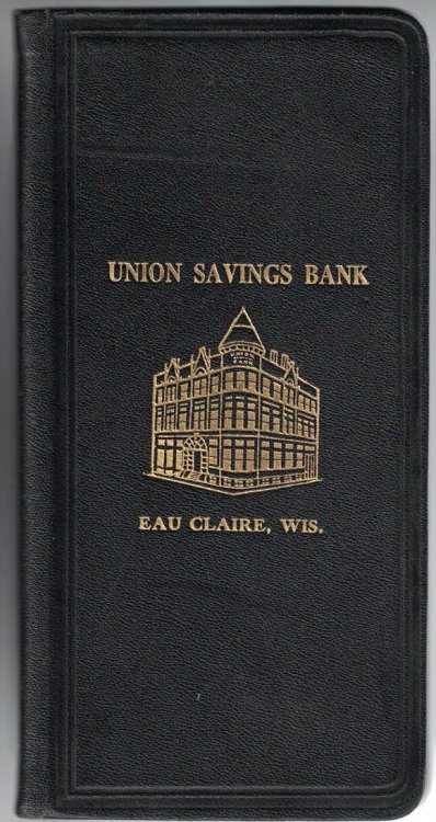 Union Savings Bank of Eau Claire, Wisconsin [Day Planner for 1918]