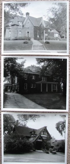 Three Photographs: Large Homes in Eau Claire Wisconsin [1972]
